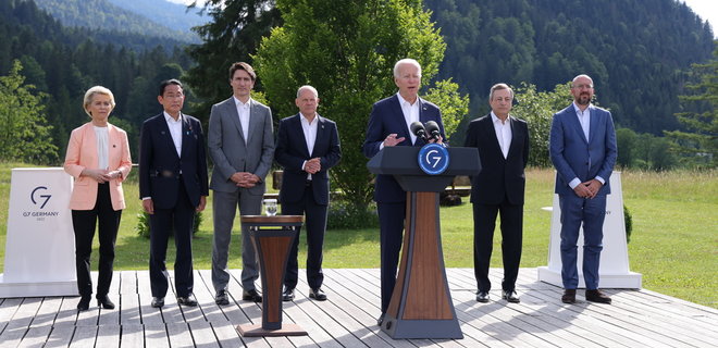 G7 объявит о бессрочной поддержке Украины – Bloomberg - Фото