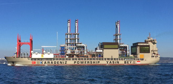Україна шукає місце для плавучих електростанцій з Туреччини – Міненерго - Фото