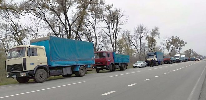 Оккупанты ограбили автоколонну с оборудованием для Запорожской АЭС - Фото