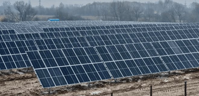 На Львівщині запустили нову сонячну електростанцію — фото - Фото