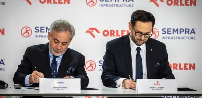Польська PKN Orlen уклала 20-річний контракт на імпорт американського газу - Фото