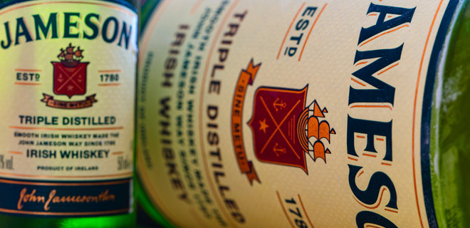 Владелец виски Jameson вернулся на российский рынок - Фото
