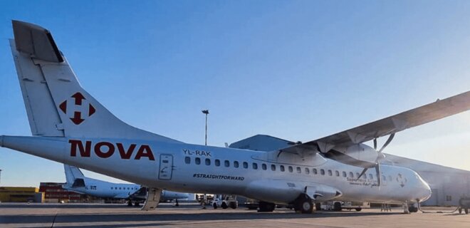 Авиакомпания Новой пошты объяснила, на каких условиях взяла самолет у латвийской компании - Фото