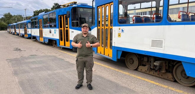 Чешский город подарил Конотопу 25 трамваев - Фото