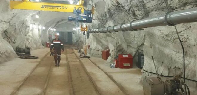 АрселорМіттал Кривий Ріг побудував підземне депо на глибині 1135 м – фото - Фото