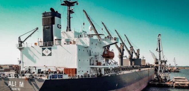 Дунайское пароходство впервые загружает судно дедвейтом более 45 000 тонн – фото - Фото
