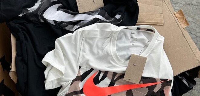 На Волині перевізник попався на контрабанді продукції Nike під виглядом гуманітарки – фото - Фото