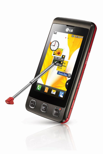LG выпустил новый сенсорный телефон