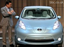 Компания "Nissan" представила первый электромобиль