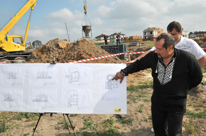 Ани Лорак строит дом под Киевом (ФОТО)