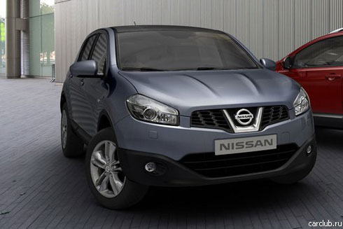"Nissan" показал "Qashqai" 2010 модельного года
