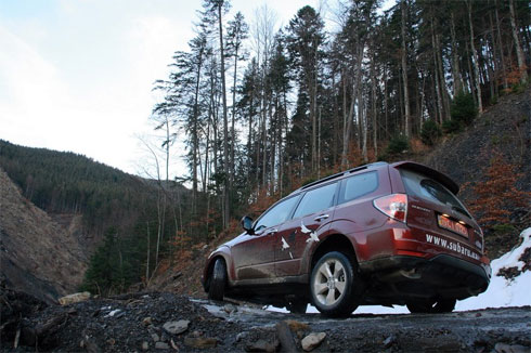 "Subaru Forester" едет на рекорд