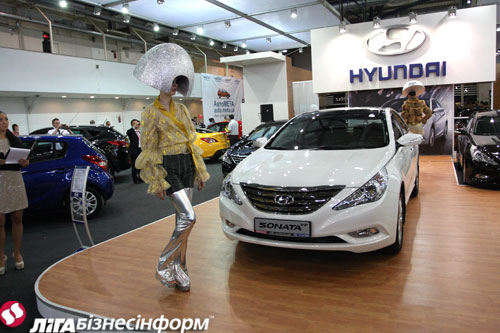 "Hyundai Sonata New" заехала в Украину