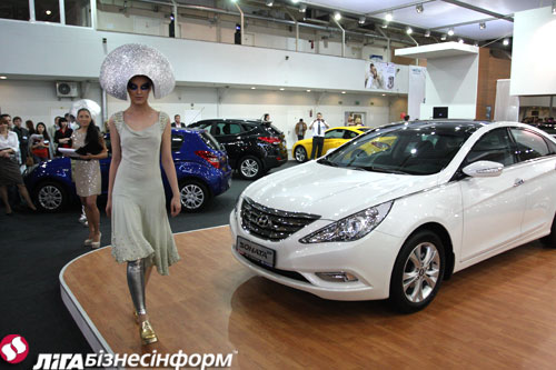 "Hyundai Sonata New" заехала в Украину