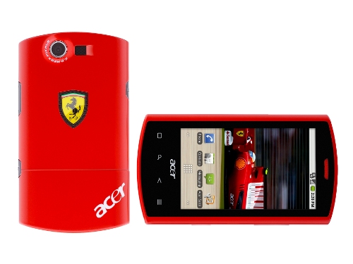 "Acer" показала "гоночный" смартфон в стиле "Ferrari" (фото)