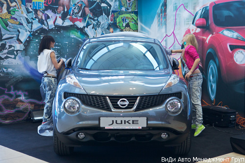 "Nissan" презентовал в Украине новый "Juke"