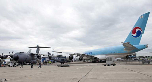 Airbus и Boeing бьют рекорды в Ле Бурже