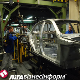 Украинский автопром загружен только на 20%